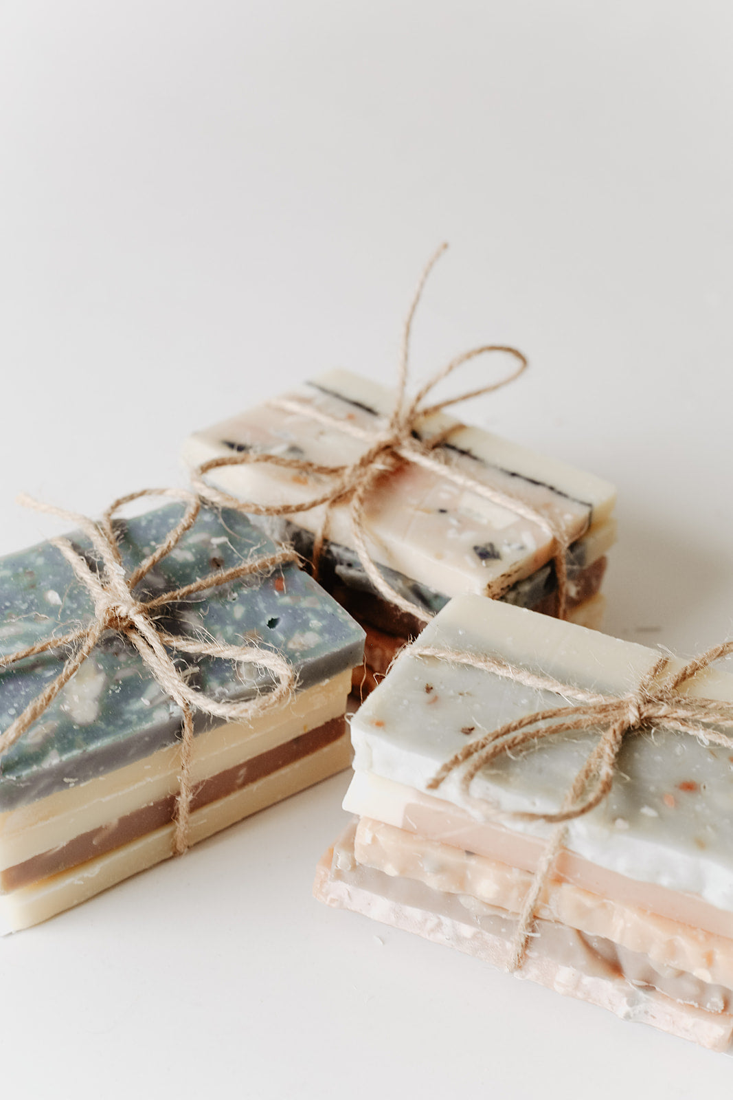 Soap Sample Stacks by SOAK Bath Co