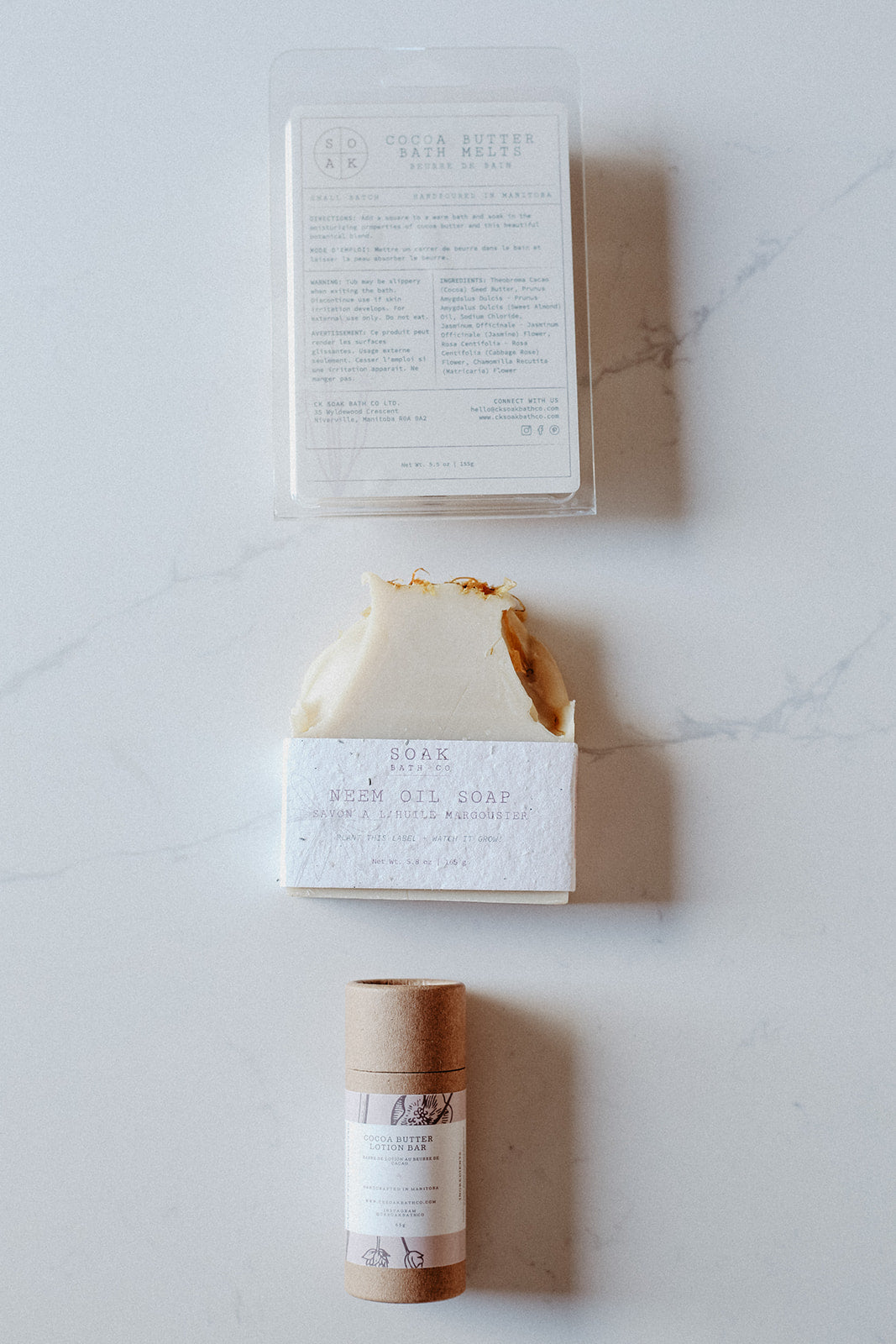 Dry Skin Bundle by SOAK Bath Co great for dry skin areas
