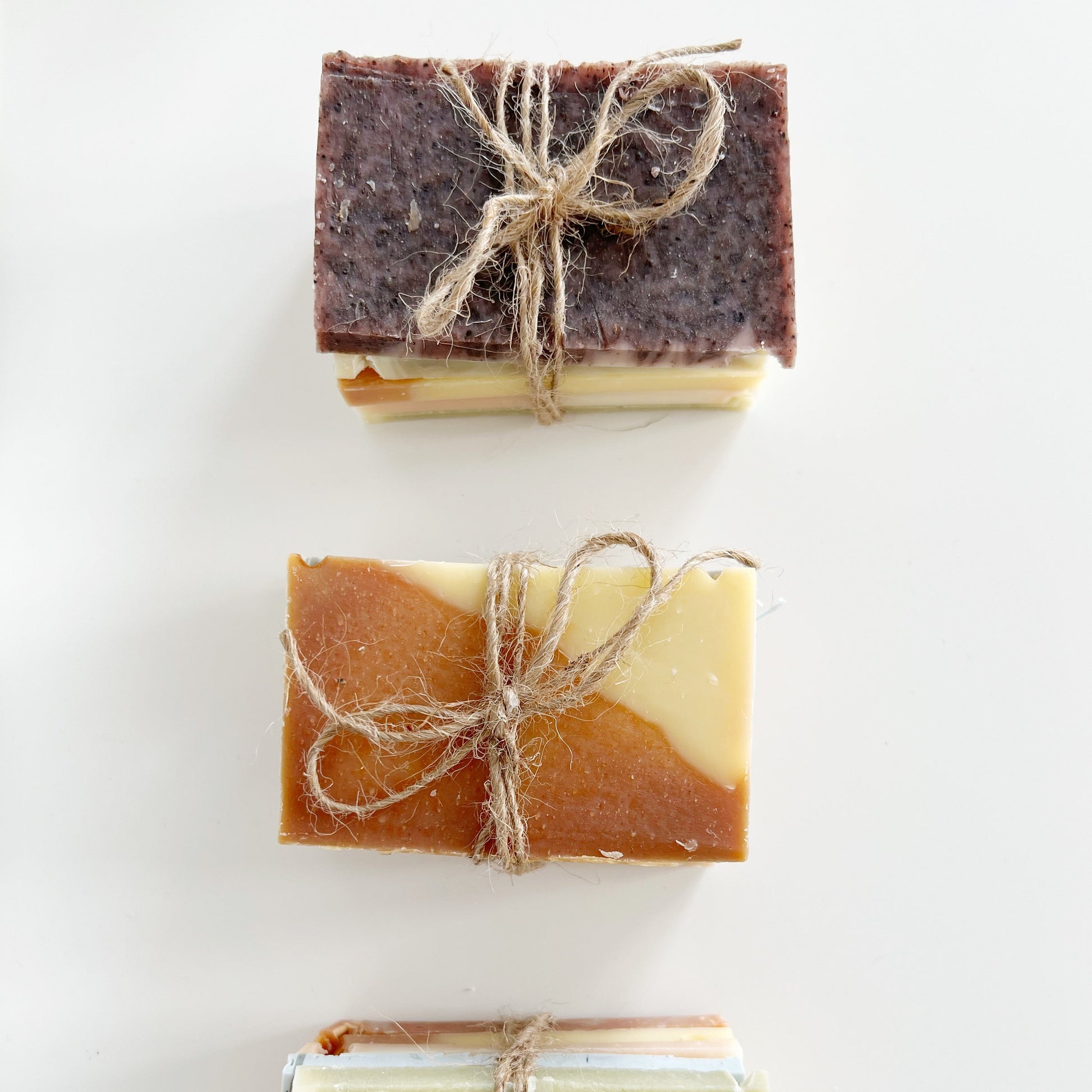 soap samples from SOAK bath Co