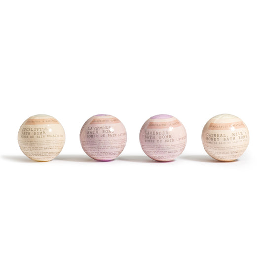 Bath Bomb Bundle: 4 Pack Mix + Match