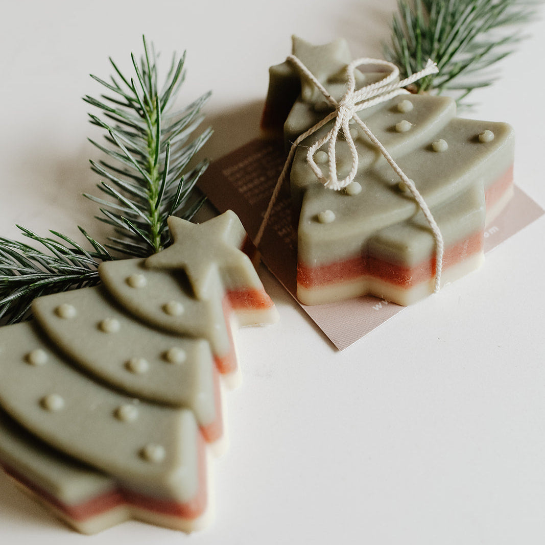 Evergreen Soap Bar by SOAK Bath Co, Christmas Collection by SOAK Bath Co, Holiday Collection