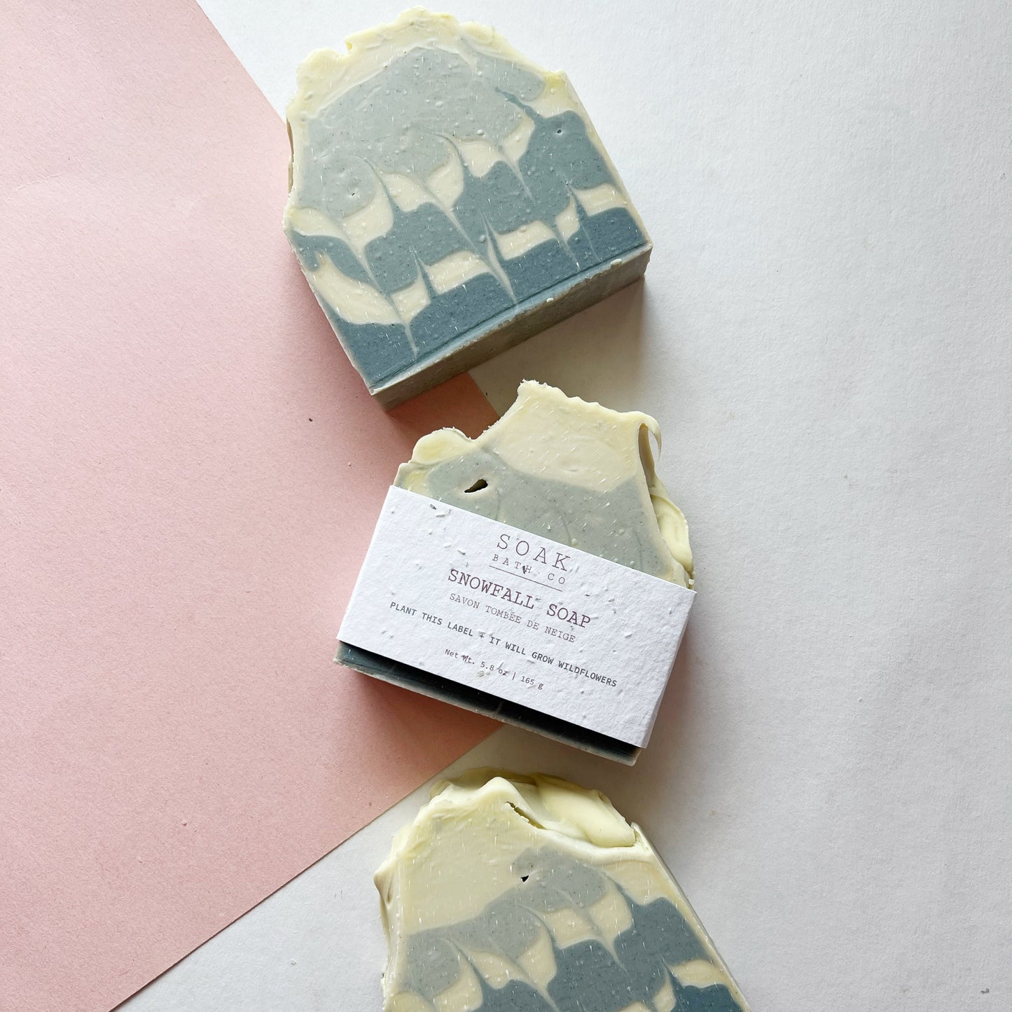 WAREHOUSE SALE: Snowfall Soap Bar - IMPERFECT