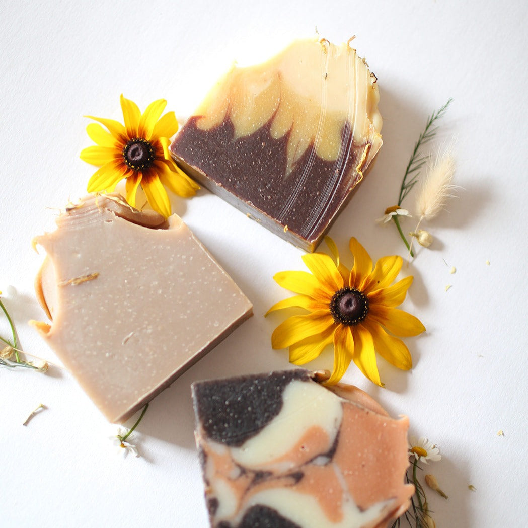 Sunflower Fields Soap Bar from SOAK Bath Co