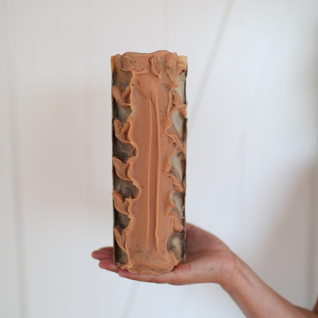 Leaves soap bar loaf by SOAK Bath Co
