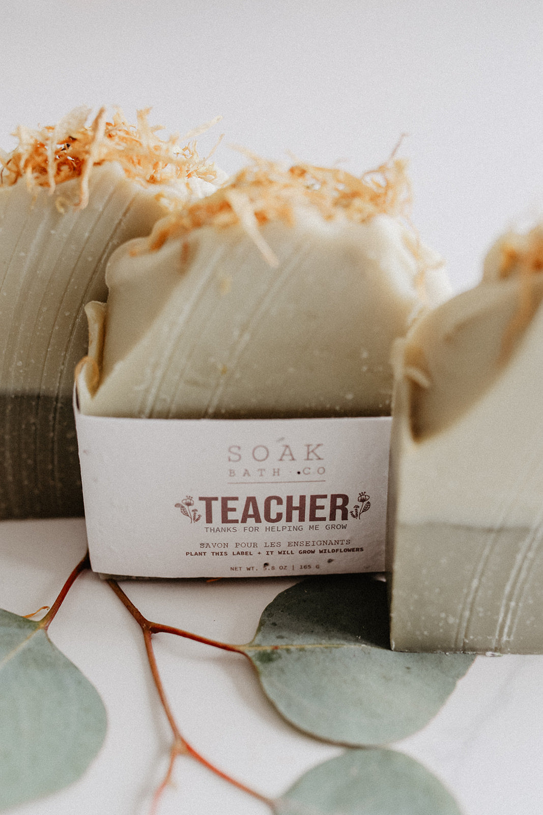 Teacher Gift, Thanks for Helping me Grow by SOAK Bath Co