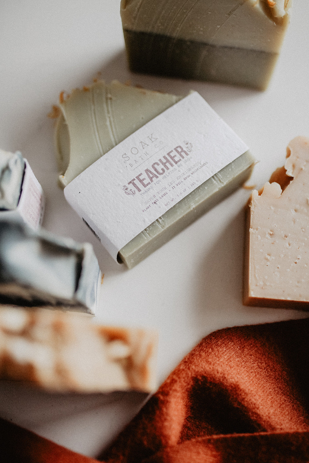 Teacher Gift Idea, Soap bar by SOAK Bath Co