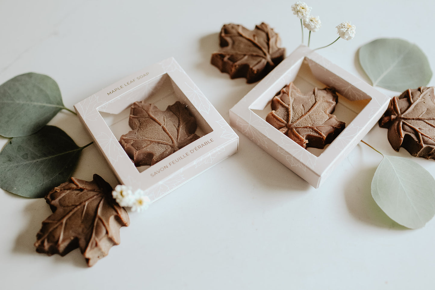 Maple Leaf Soap Bar - Made in Canada