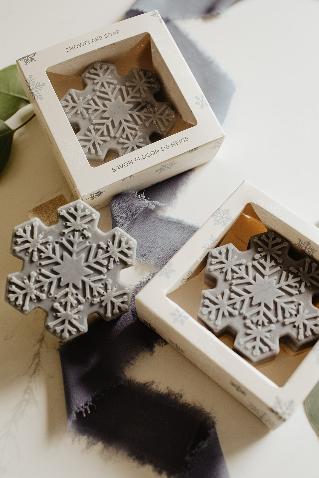 Snowflake Soap Bar - Made in Canada
