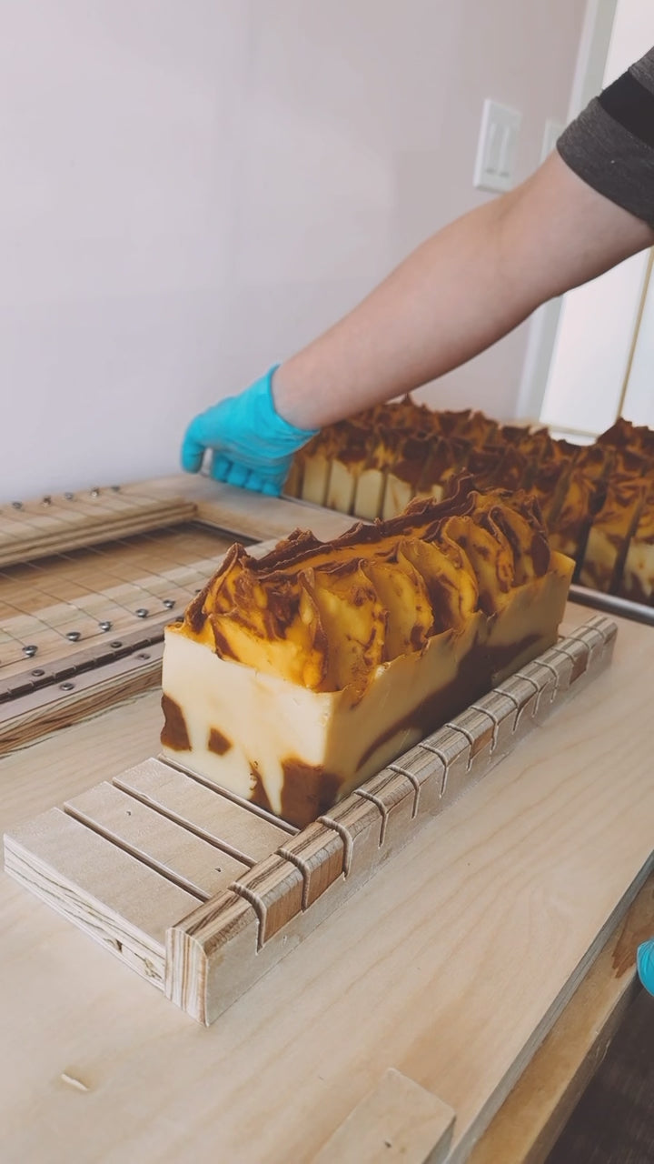 Canadian Maple Soap Bar handmade by SOAK Bath Co. Made with all natural, vegan friendly ingredients