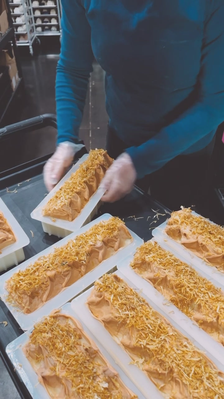 Patchouli Soap Bars by SOAK Bath Co. Handmade soaps in small batches in Canada.