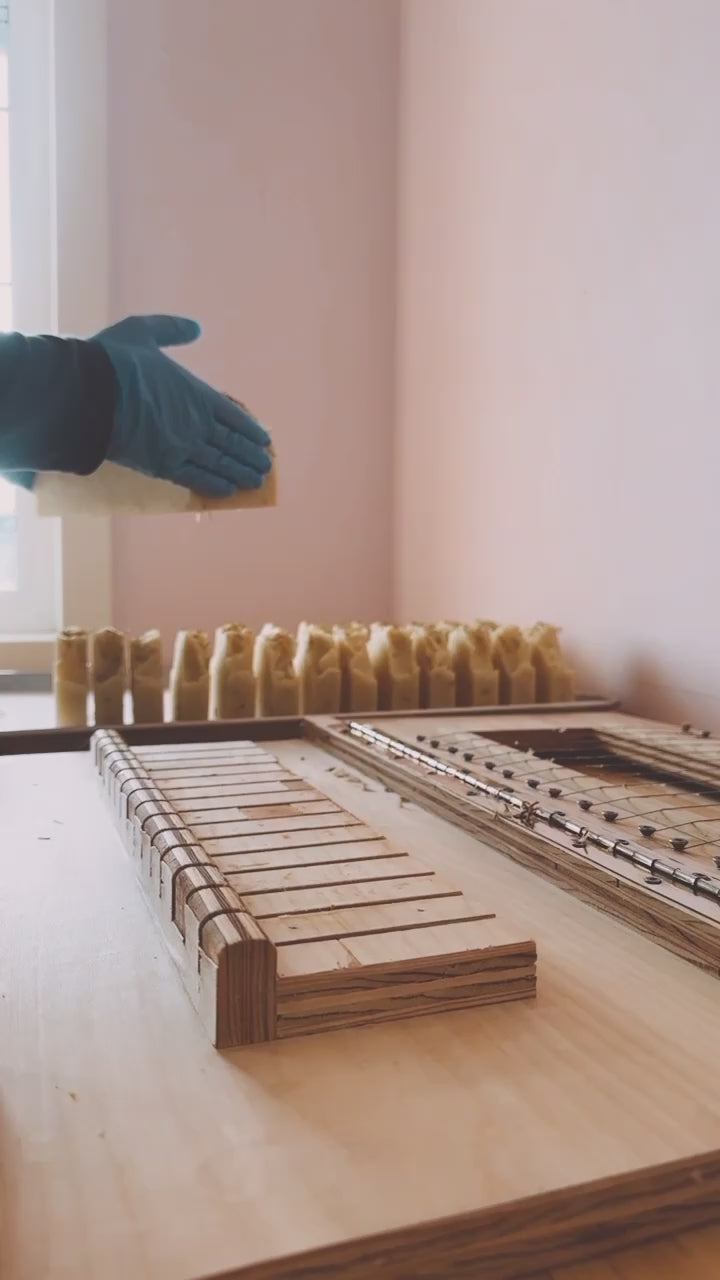 Lemon and Rosemary Soap Bars handmade in Canada by SOAK Bath Co