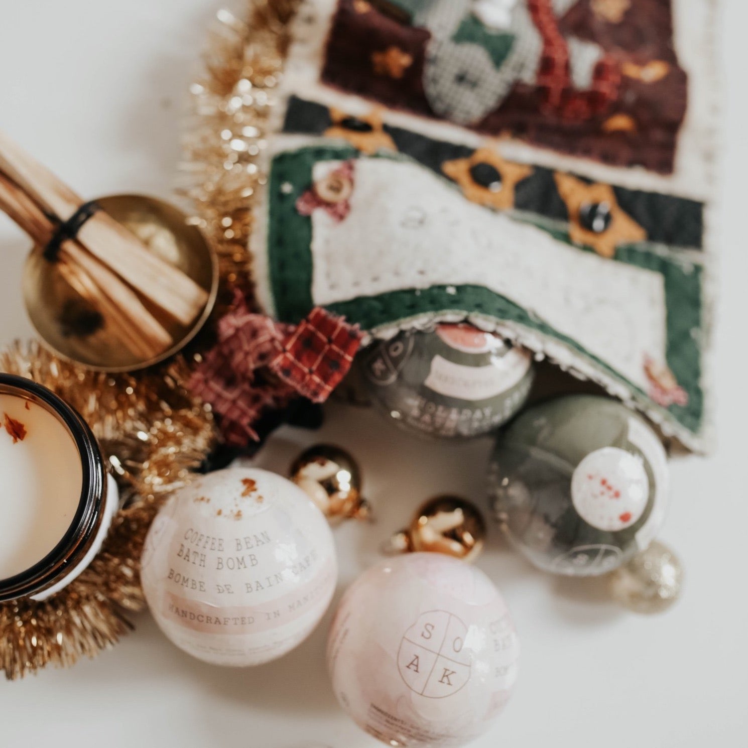 bath bombs make the perfect stocking stuffers