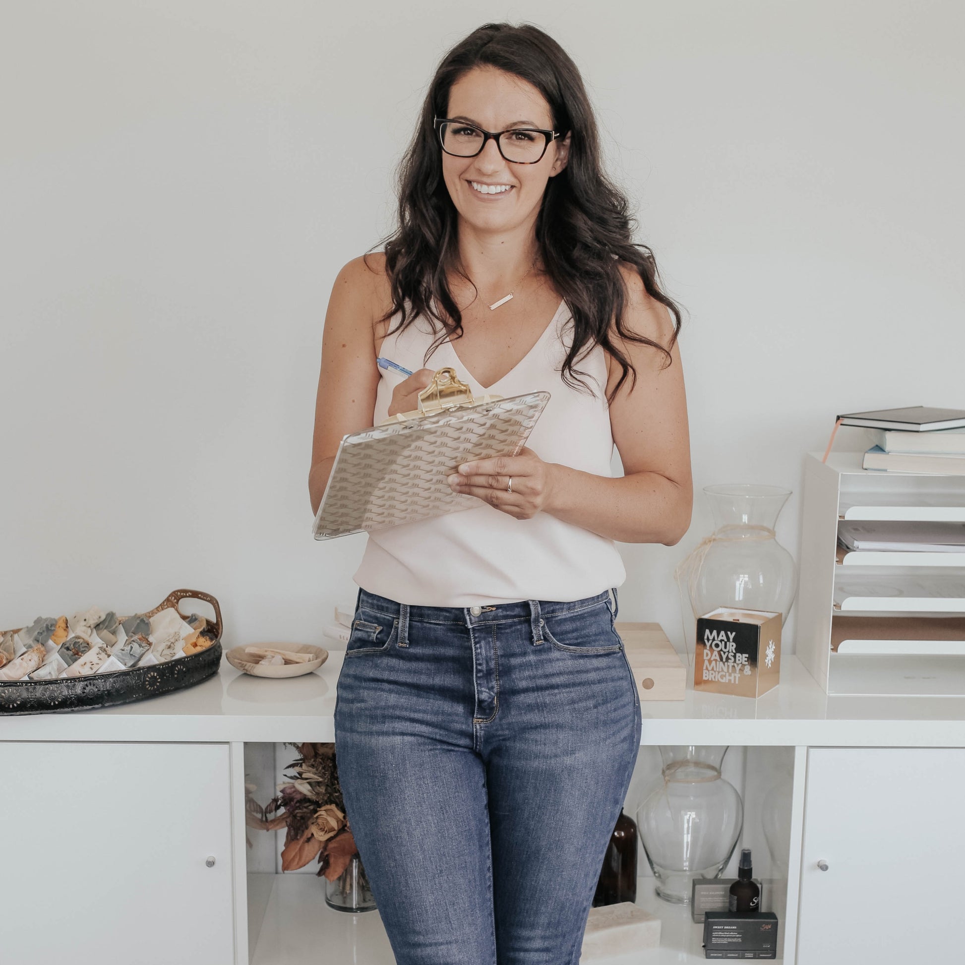 photo of the owner and maker of SOAK Bath Co