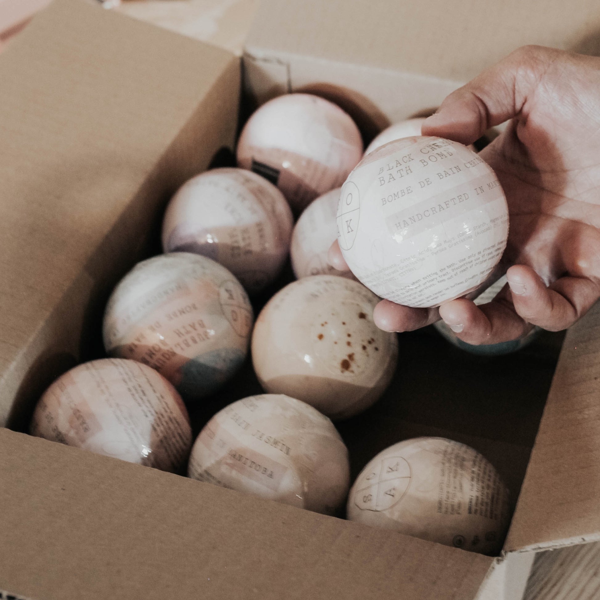 the perfect bath bomb, handmade in Canada