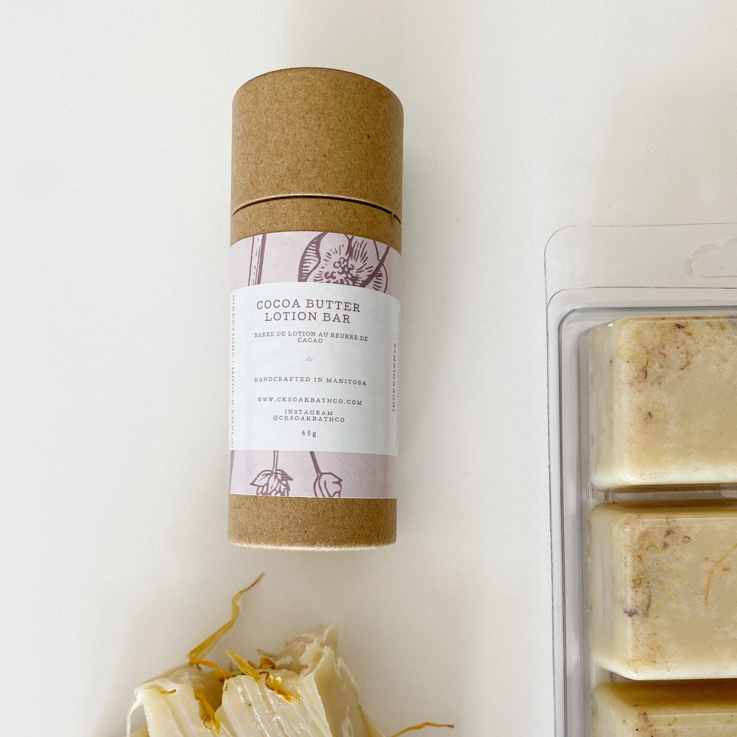 cocoa butter lotion bars