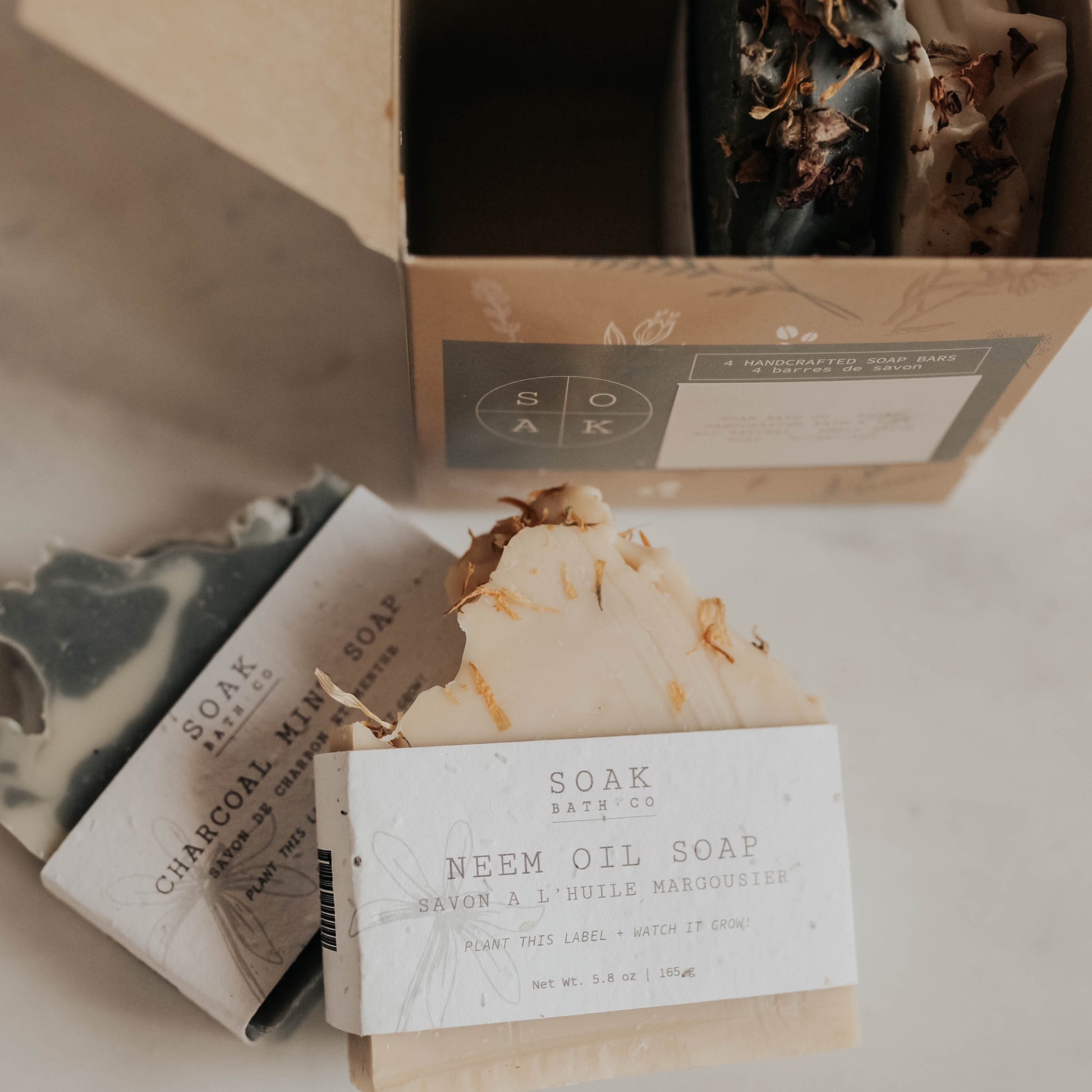 Canadian handmade soap bars