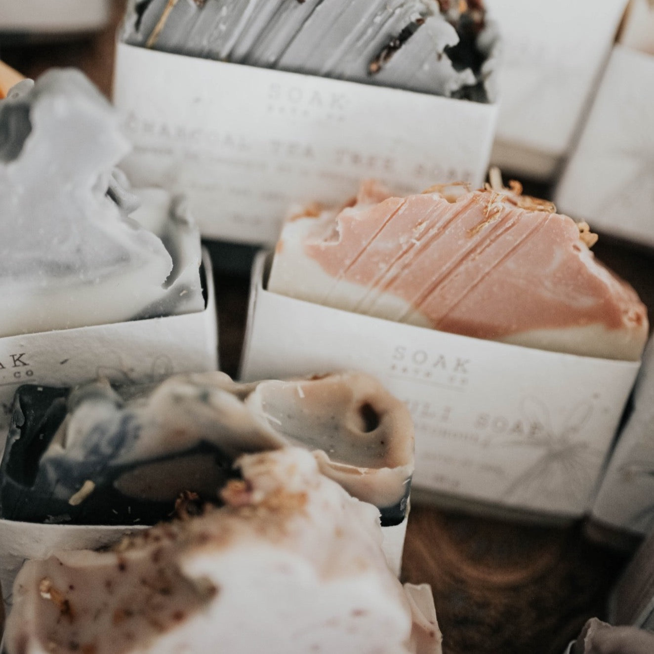 Patchouli soap bar by SOAK Bath Co