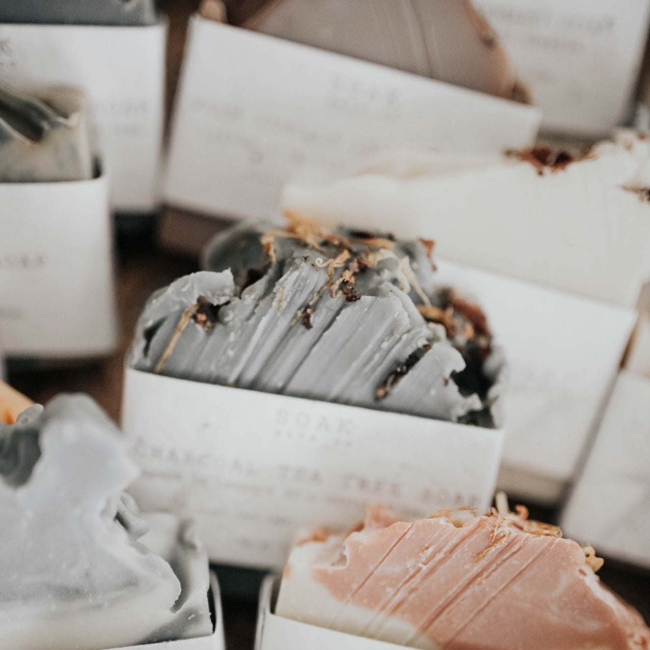 handmade, all natural vegan soap bars
