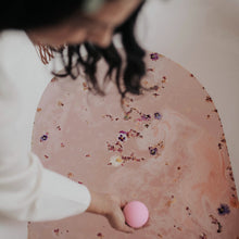 Load image into Gallery viewer, at home spa experience: bath bomb in the tub