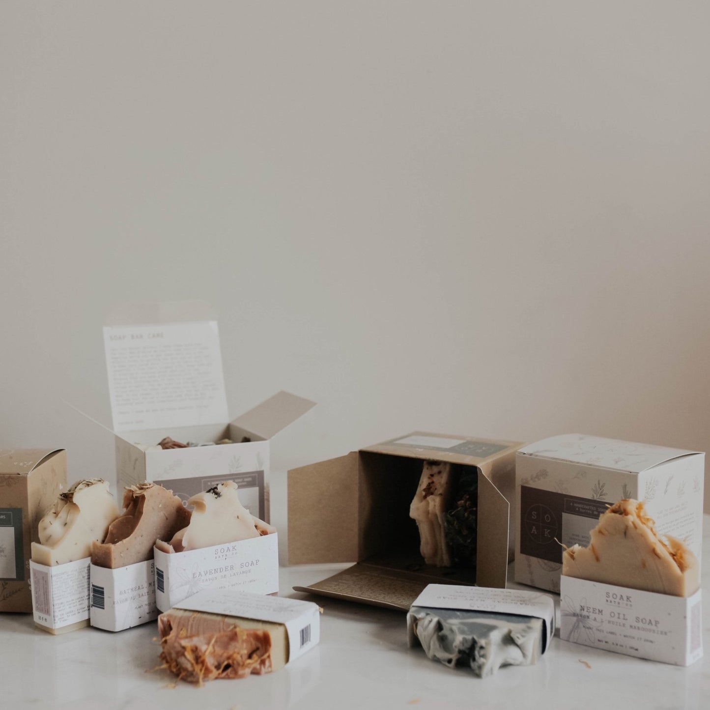 handmade shampoo bars, made in Canada
