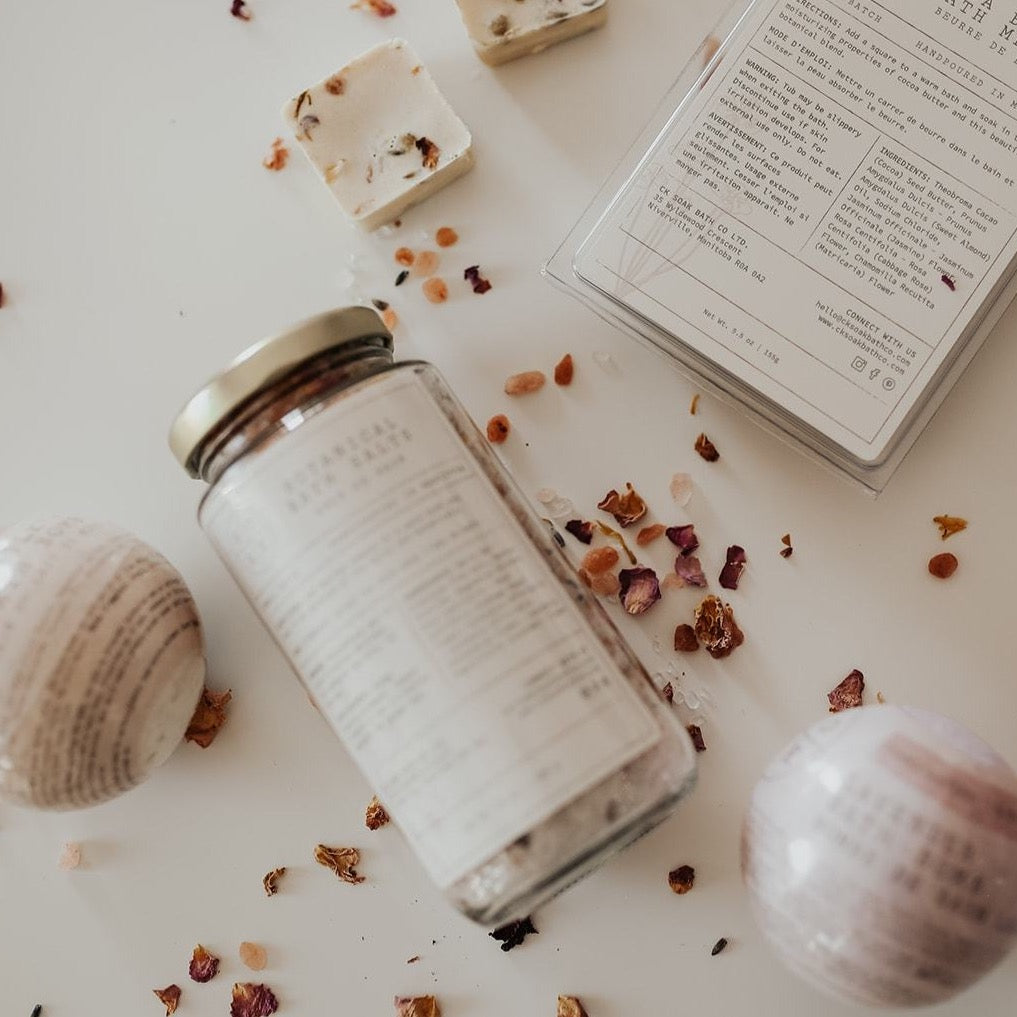 bath bundle, handmade luxury bath