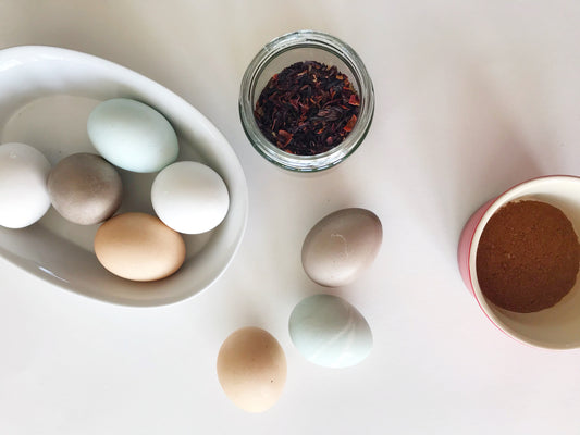 How to Make Your Own Coloured Easter Eggs