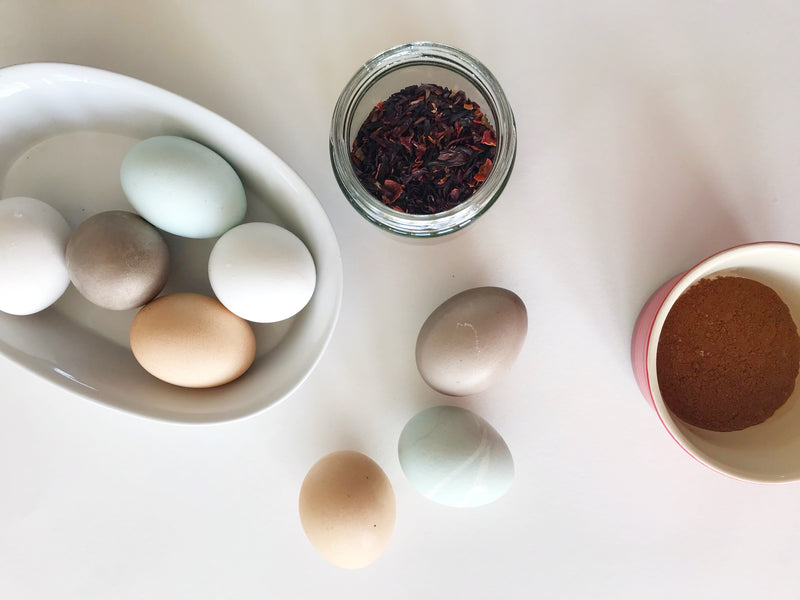 How to Make Your Own Coloured Easter Eggs