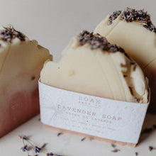 Load image into Gallery viewer, Lavender Soap Bar by SOAK Bath Co