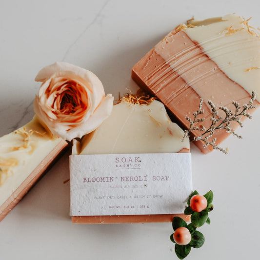 Bloomin' Neroli Soap Bar by SOAK Bath Co