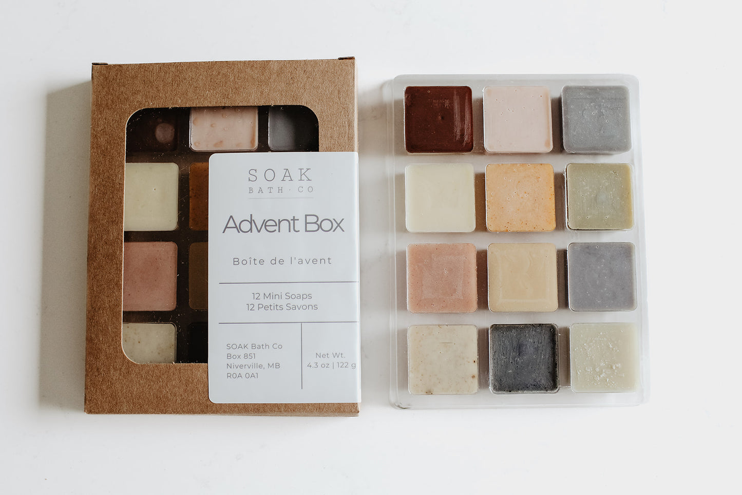 Advent Box 2025 by SOAK Bath Co 