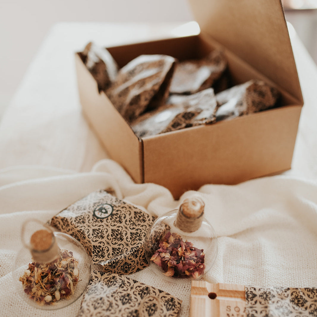 Advent box holiday soak bath co