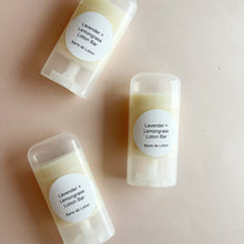 Load image into Gallery viewer, Lavender + Lemongrass Lotion Bar