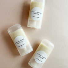 Load image into Gallery viewer, Lemon + Lavender Lotion Bar