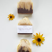 Load image into Gallery viewer, Sunflower fields soap bar by SOAK Bath Co for the Fall Collection