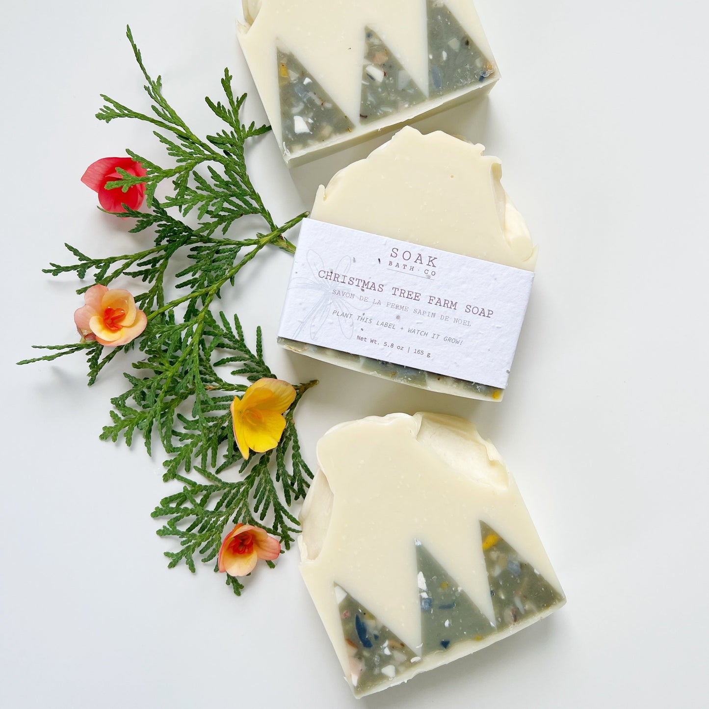 Christmas Tree Farm Soap Bar by SOAK Bath Co