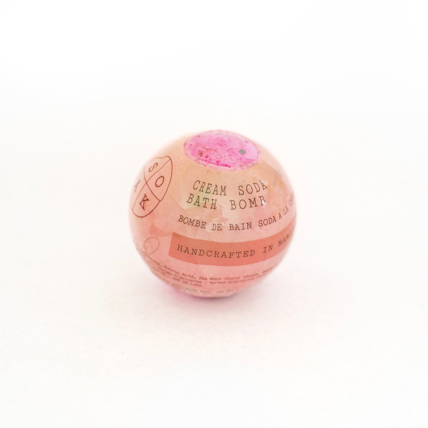 Pink Soda Bath Bomb: Bath Bomb of the Month - November