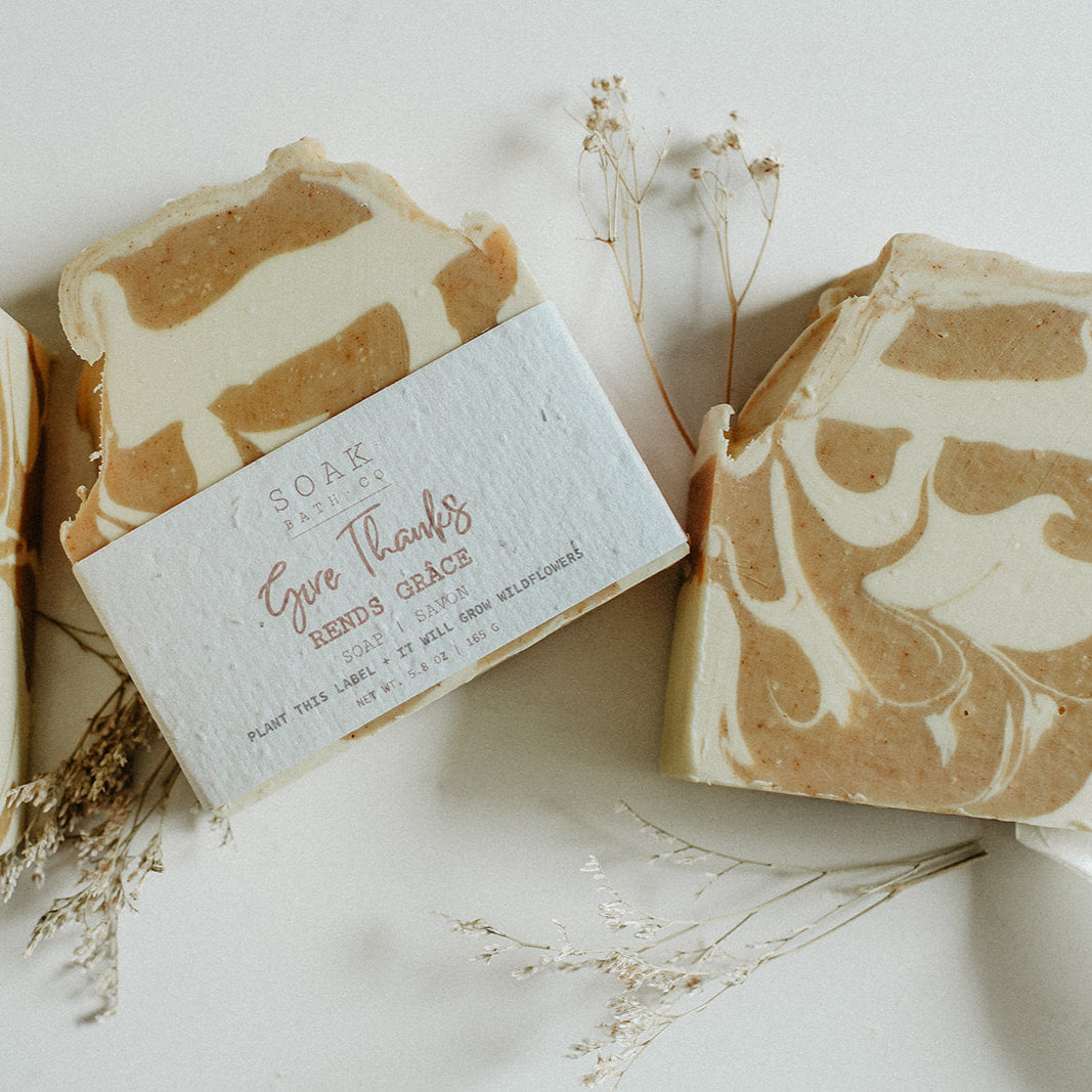 Give Thanks Soap Bar