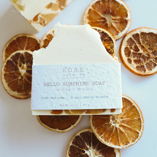 Hello Sunshine Soap Bar by SOAK Bath Co Portrait