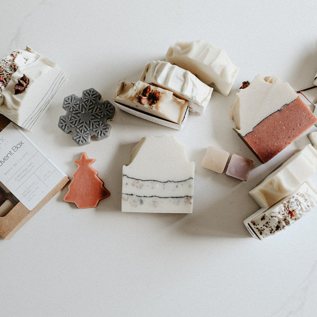 Holiday Collection 2024 with Twinkling lights and advent box