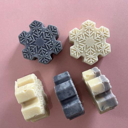 Snowflake Soap Bar – Off-Pours (Boxing Week Special)