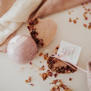 Love Spell Bath Bomb for Valentine's Collection from SOAK Bath Co 