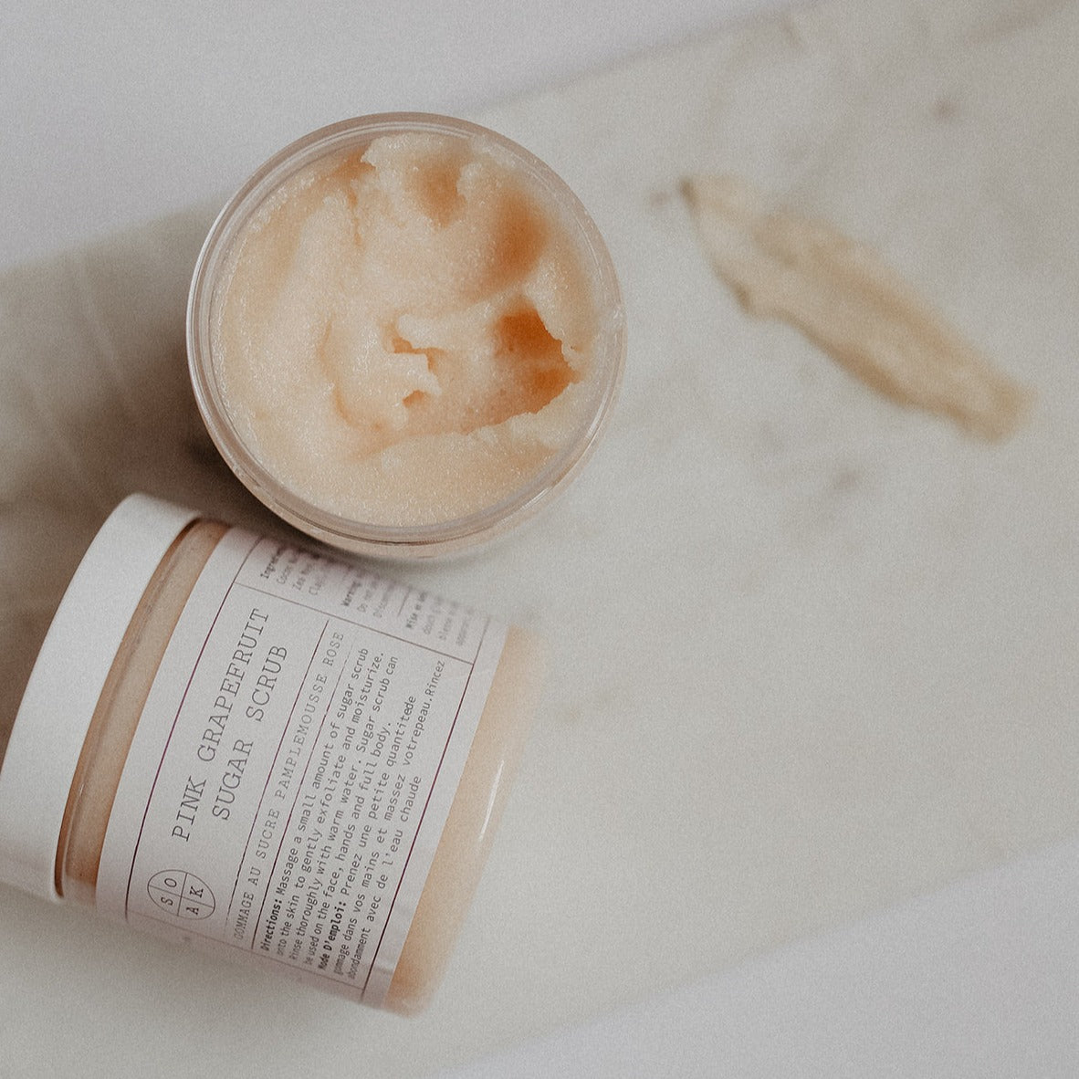 Pink Grapefruit Sugar Scrub by SOAK Bath Co