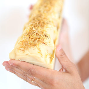 Sunflower Fields Soap Bar loaf by SOAK Bath Co