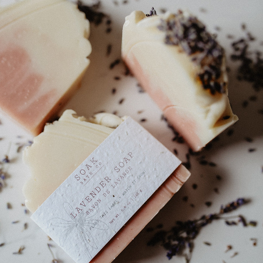 Lavender Soap Bar by SOAK Bath Co 