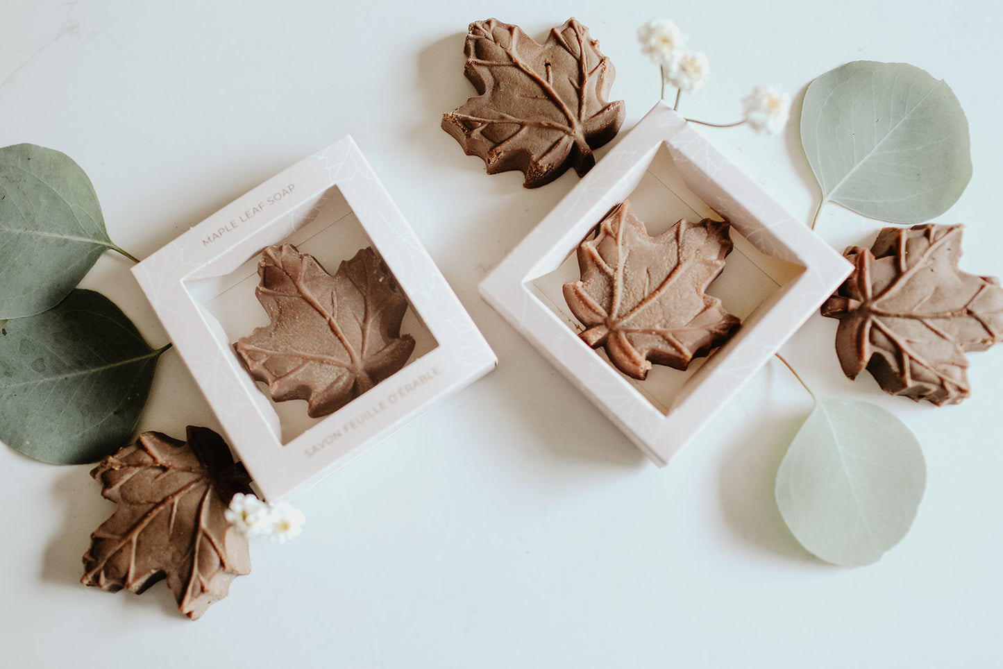 Maple Leaf Soap Bar - Made in Canada