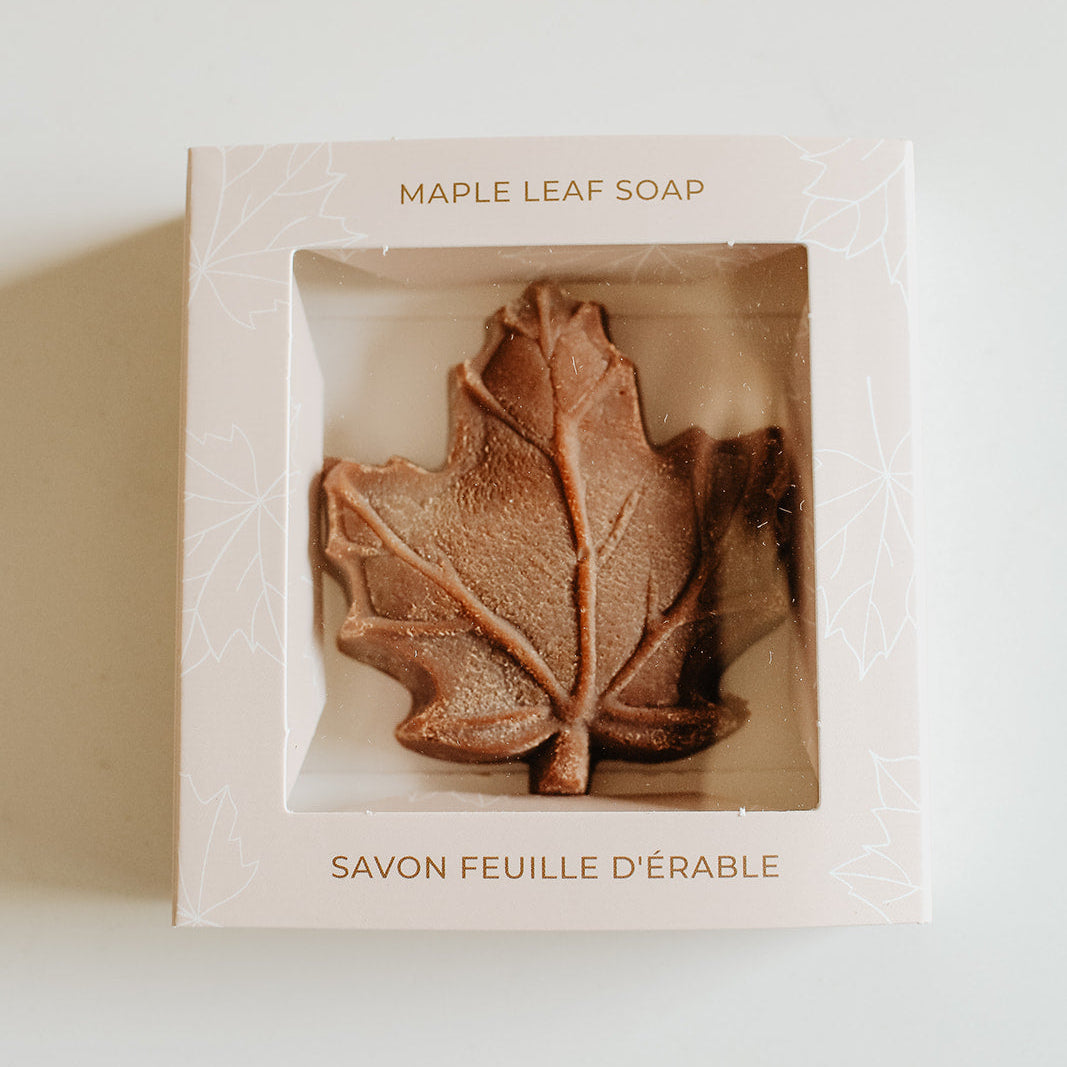 Maple Leaf Soap Bar - Made in Canada
