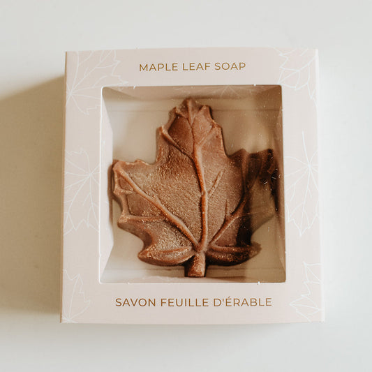 Maple Leaf Soap Bar - Made in Canada
