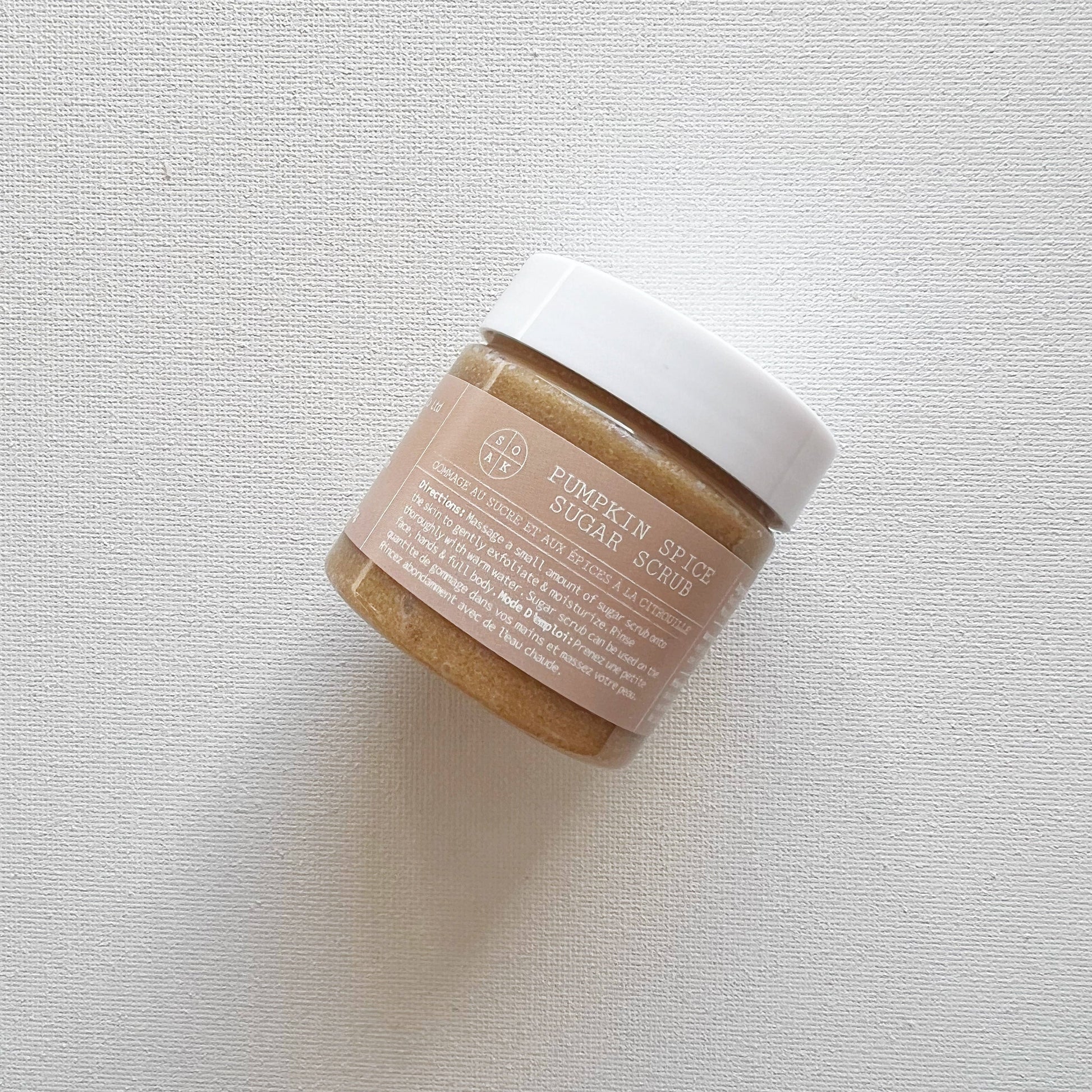 Mini Pumpkin Spice Sugar Scrub by SOAK Bath Co