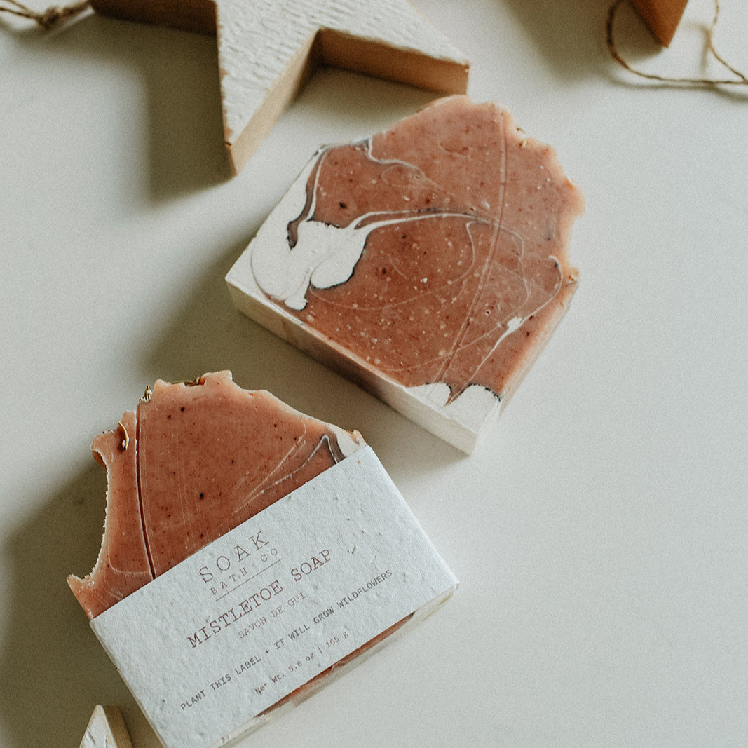 Mistletoe Soap Bar