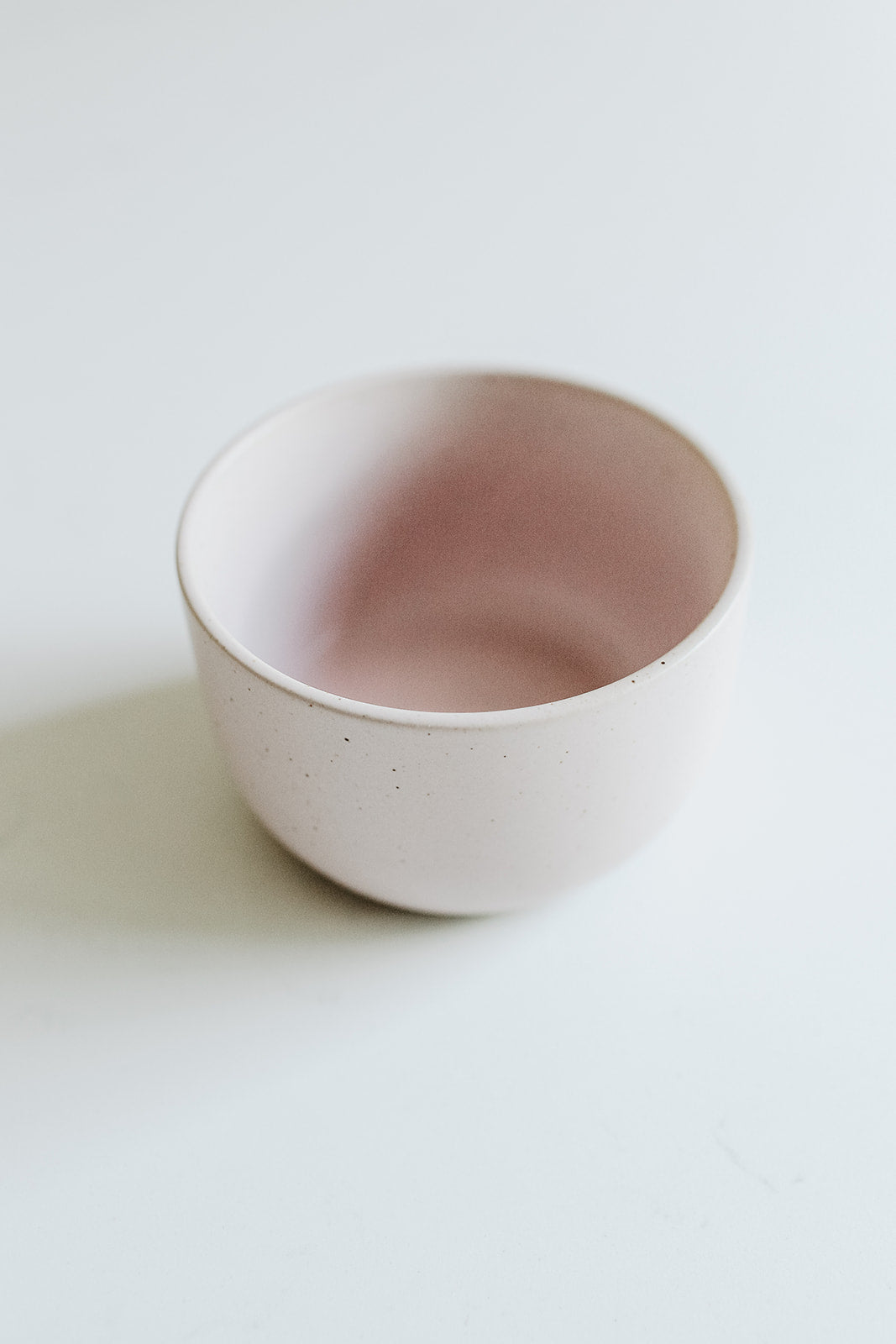 Blush Pink Ceramic Bowl